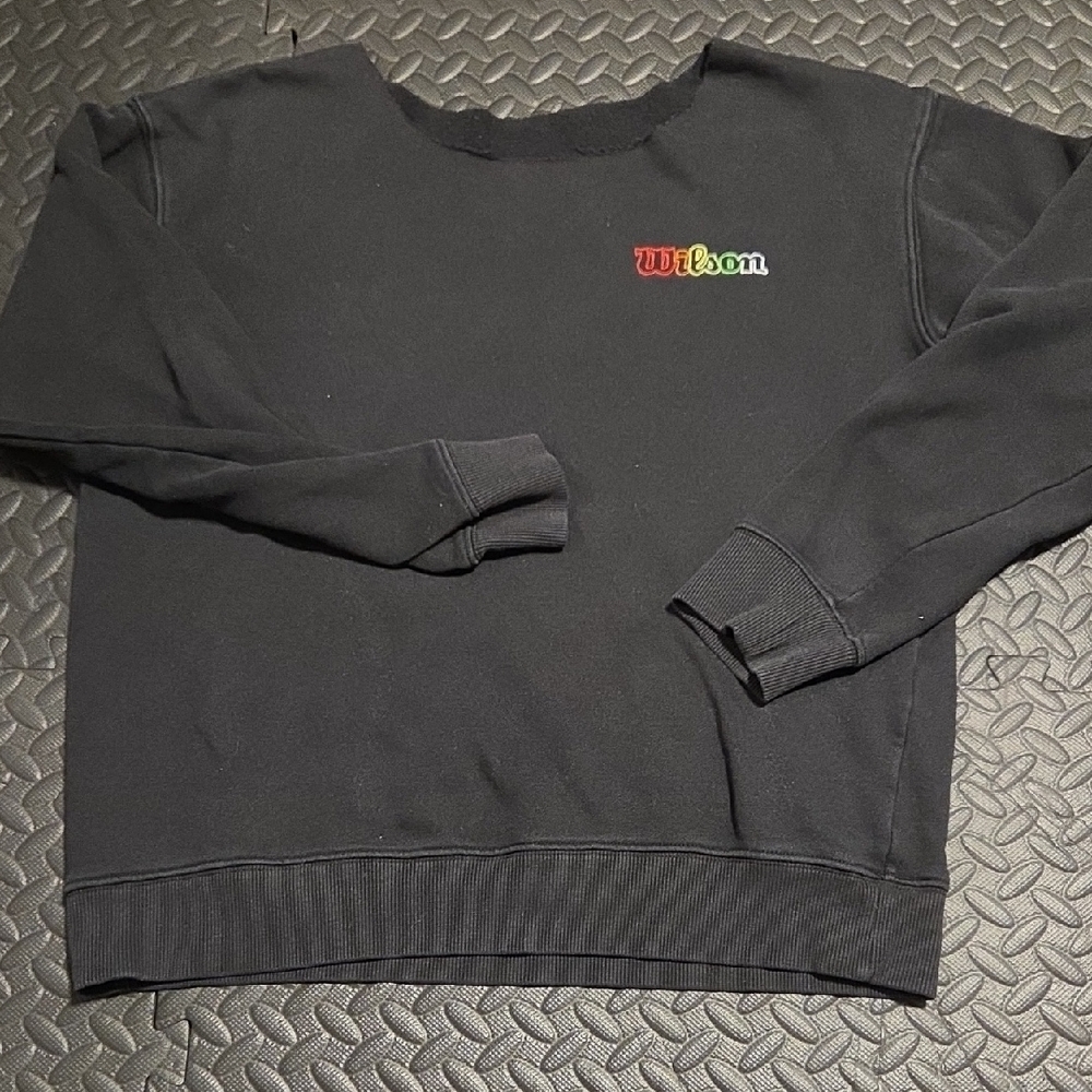 Wilson Black Crew Neck Women's Sweater